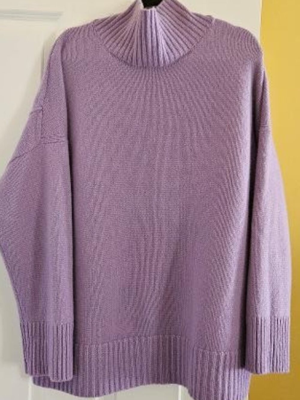 Lafayette 148 New York Oversized Cashmere Turtleneck Sweater XXL